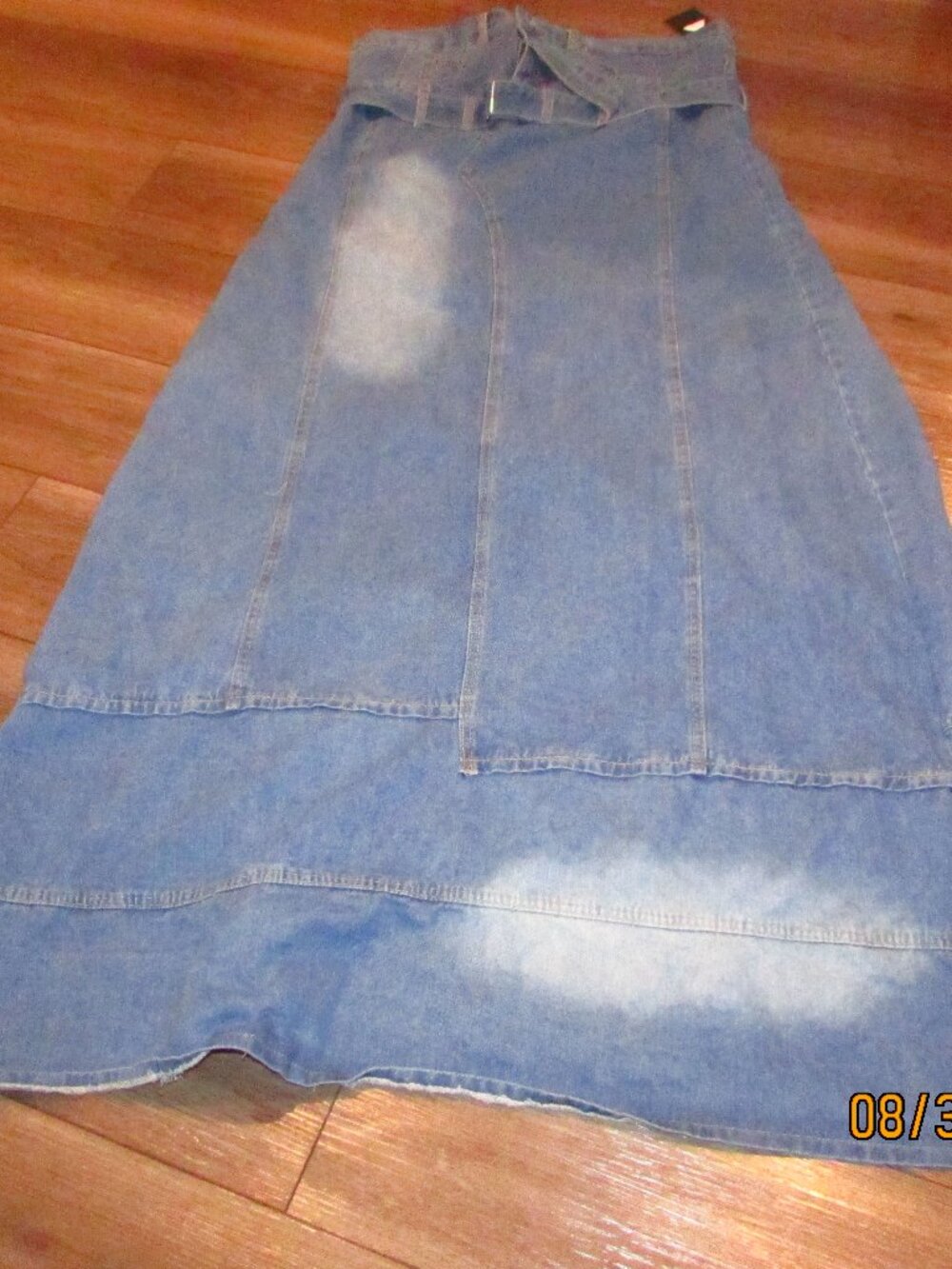XPLUSWEAR DENIM MAXI DRESS SIZE XL